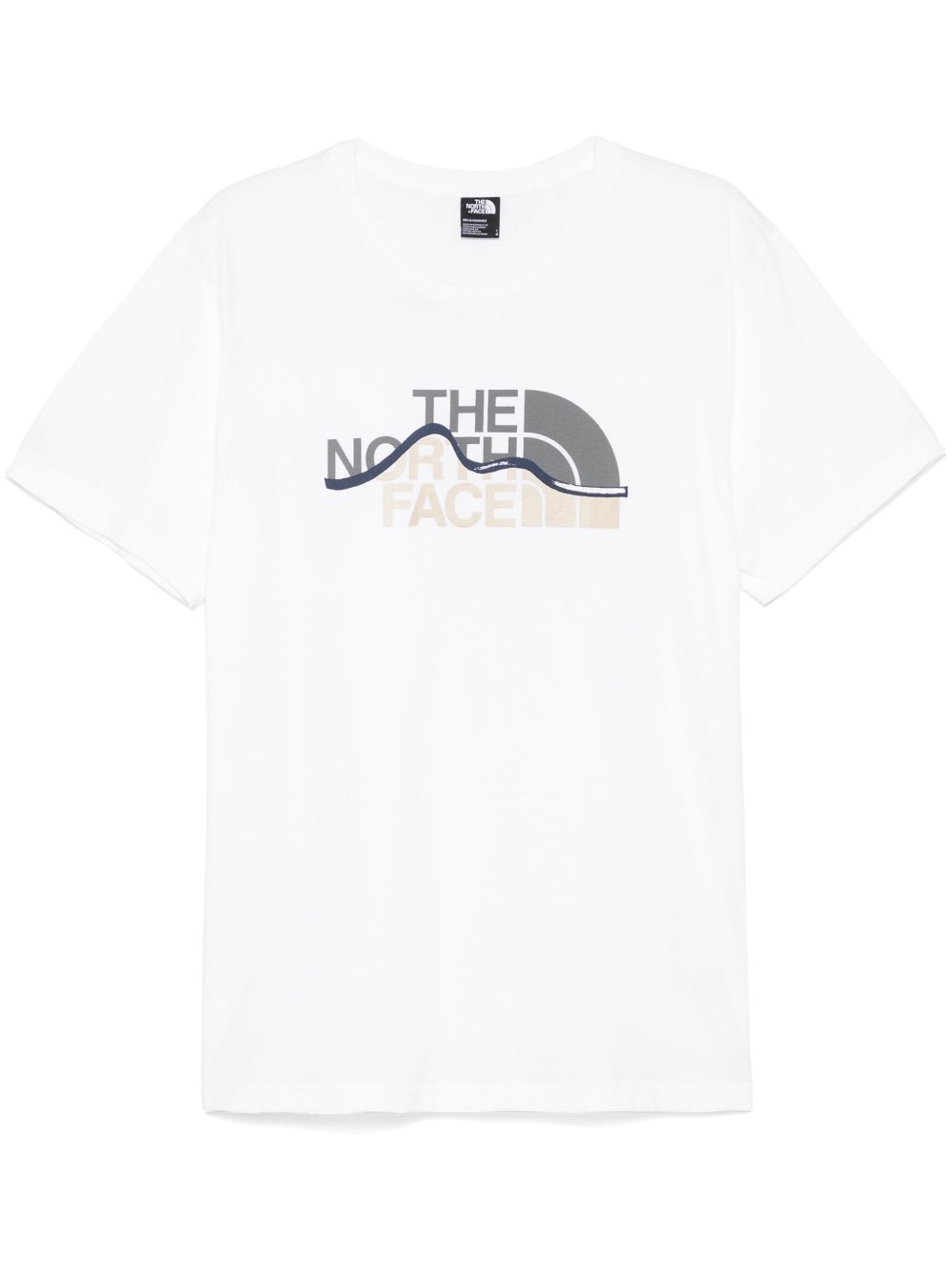 Tシャツ・カットソー THE NORTH FACE Men T-shirt White NF0A87NT FN41 The North Face Mountain Line Men's T-Shirt White NF0A87NTFN41